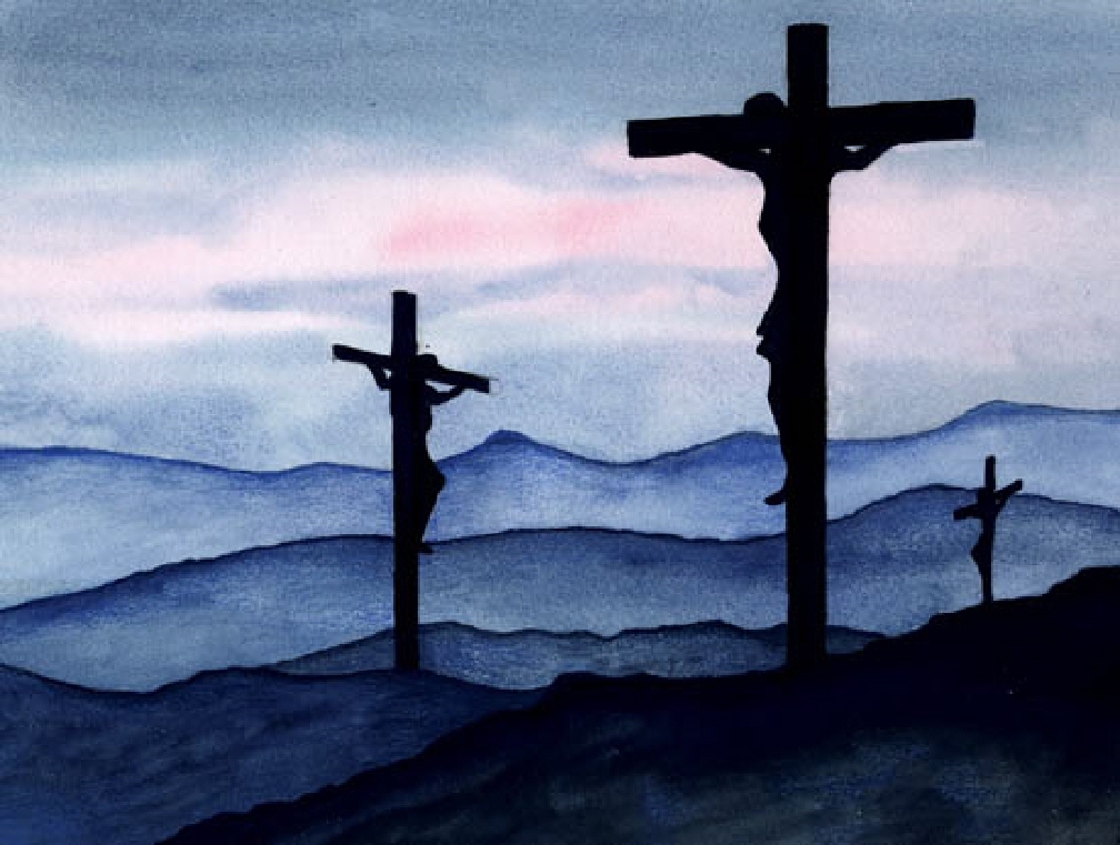 three crosses speak forgivness