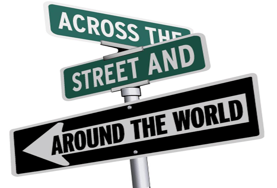 across the stand around the world