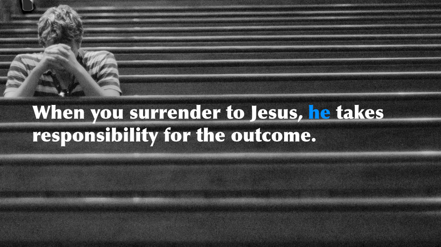 Surrendering to Jesus